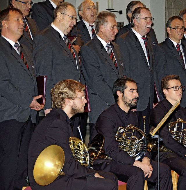 Adventskonzert des Mnnergesangverein Liederkranz  | Foto: Andrea Steinhart