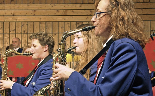 Nicht nur das Saxophonregister wird be...ikvereins Luttingen gefordert werden.   | Foto: Archivfoto: Charlotte Frse