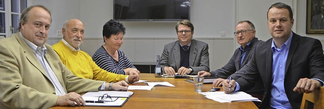 Die gemeindeeigene Wohnungs- und Grund..., Bernhard Kemmerling und Daniel Kuny   | Foto: Peter Gerigk/Ralf Staub