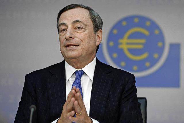 Draghi bleibt der Sparerschreck