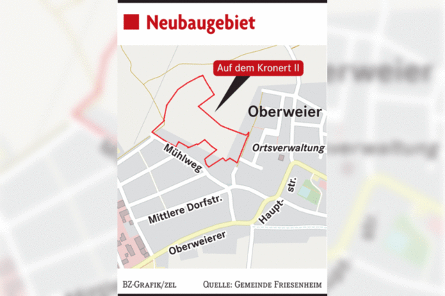 Gemeinderat will neues Wohngebiet in Oberweier