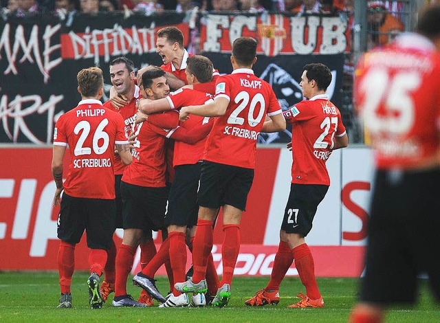 Der SC Freiburg besiegt Union Berlin souvern mit 3:0  | Foto: dpa