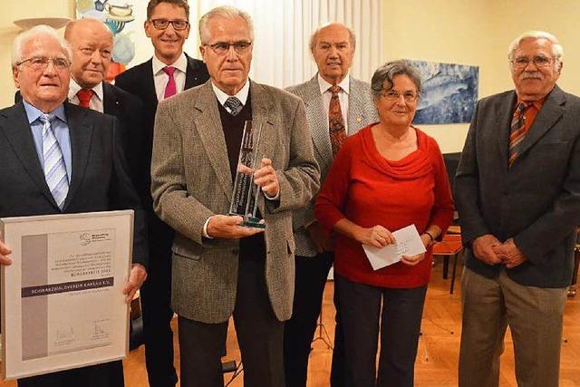 Fotos: Schwarzwaldverein Karsau erhlt den Brgerpreis
