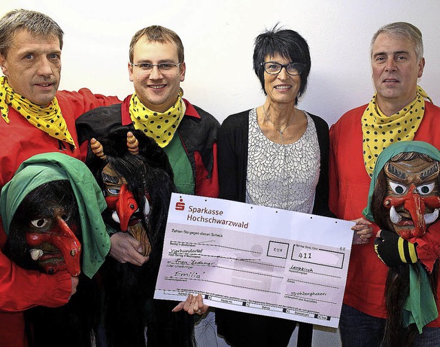 Strohberghexen an Monika Bodamer  | Foto: Dennis Wipf