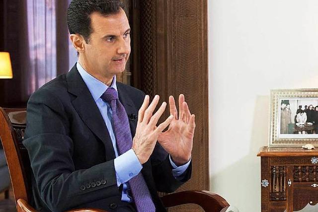 Assad: Luftschläge 