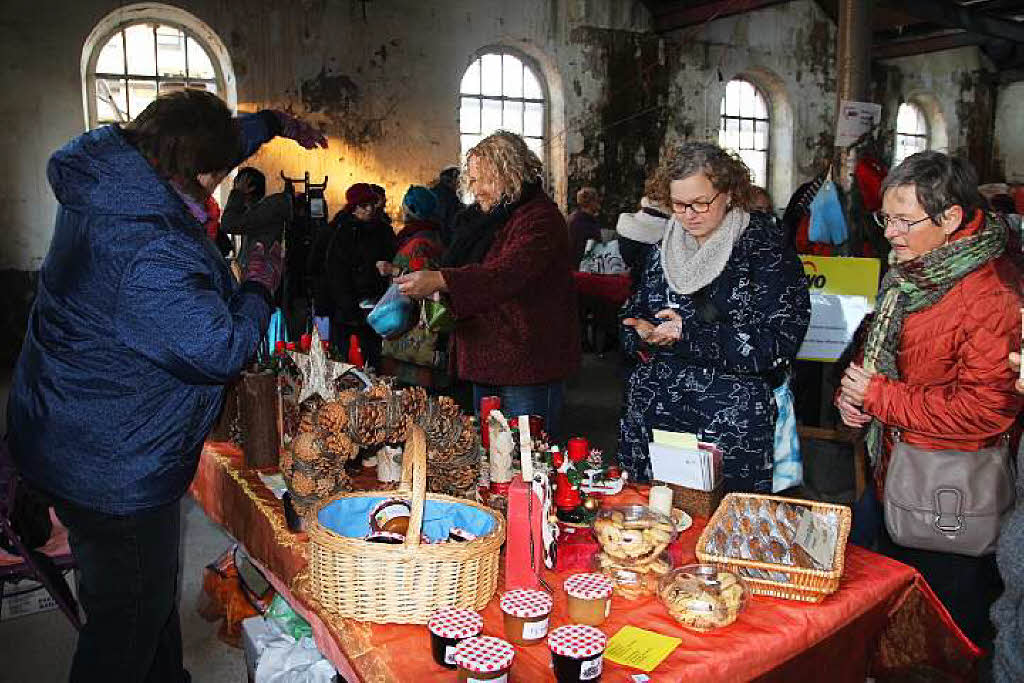 Eindrcke vom Adventsmarkt in der Alten Frberei.