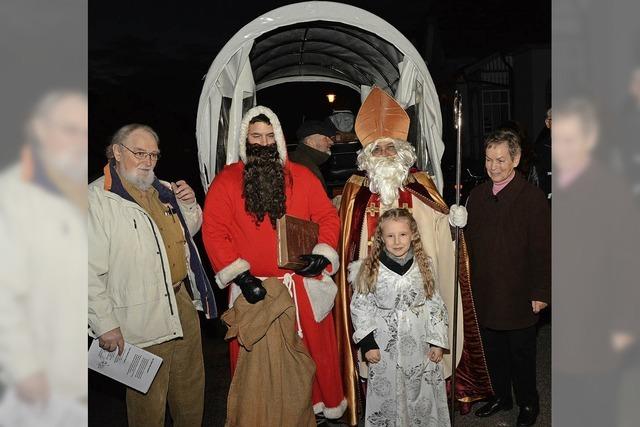 Diesmal kommt sogar der Nikolaus