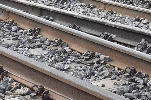 Bahn: Nächtlicher Schienenaustausch kann laut werden
