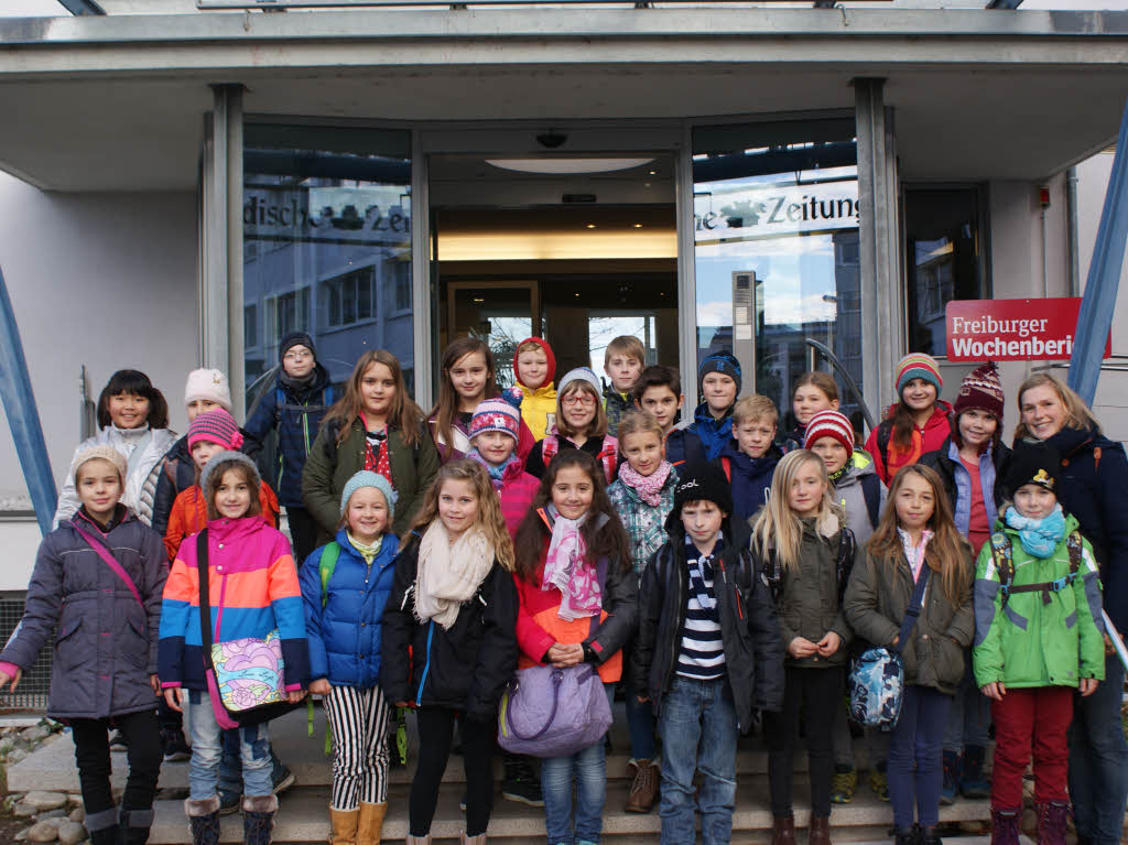 Klasse 4 der Hebelschule Titisee-Neustadt