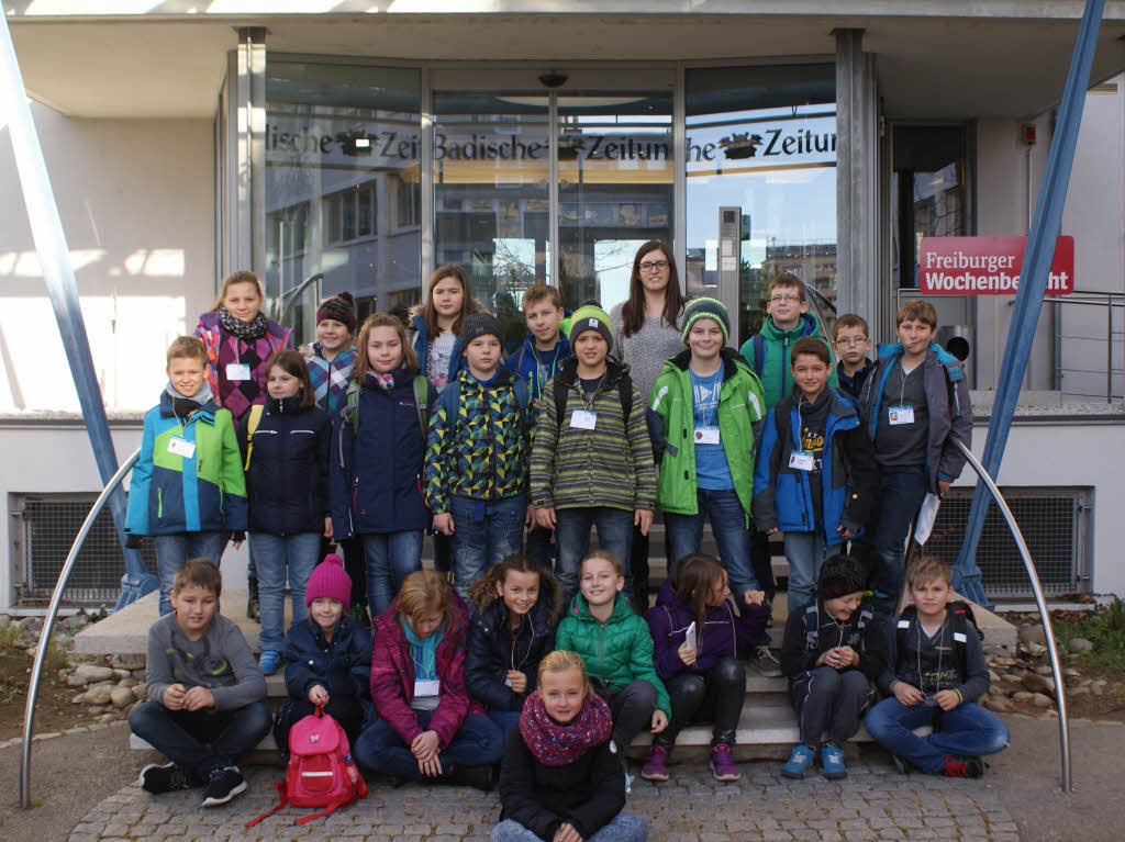 Klasse 4b der Johann-Heinrich-Bttner-Schule aus Neuried