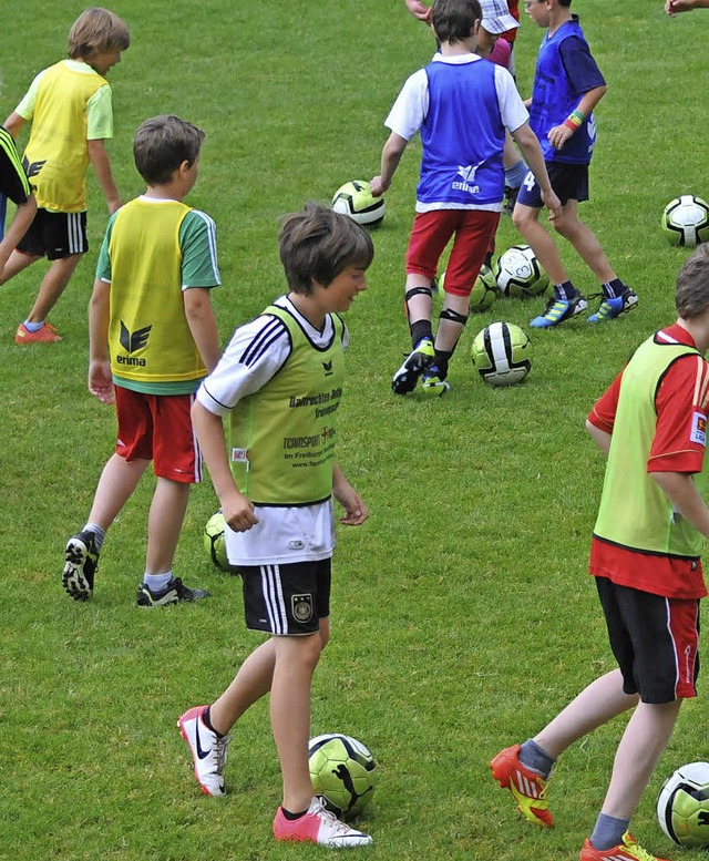 Fuballcamps mit ehemaligen Bundesliga...interessierte Kinder und Jugendliche.   | Foto: privat