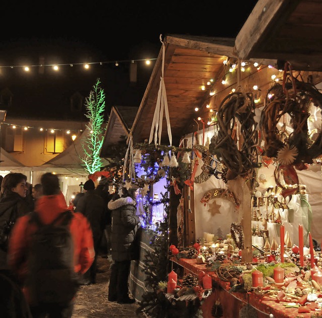 Wie die Menschen vor 300 Jahren Weihna...n, erfahren Besucher in Neuf-Brisach.   | Foto: Andrea Schiffner