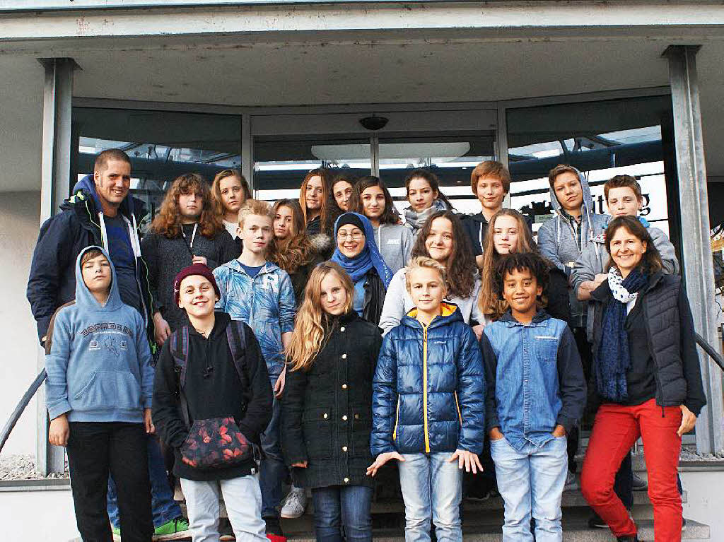 Klasse 8a, Staudinger Gesamtschule, Freiburg