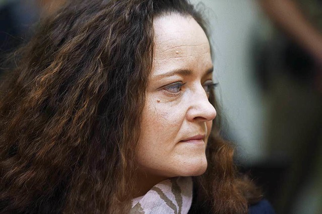 Beate Zschpe am Mittwoch im Gericht  | Foto: AFP