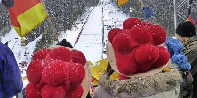 Fr weitere Skispringen im Schmiedbach...n dringend Zuschsse gefunden werden.   | Foto: Peter Stellmach