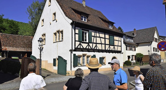 Die Mllheimer Unterstadt, hier ein Bi...ielen Einheimischen kaum bekannt sind.  | Foto: Beatrice Ehrlich