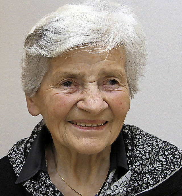 Maria Baumgartner feierte  ihren  90. Geburtstag.   | Foto: Trogus