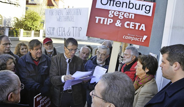 SPD-Bundestagsabgeordnete und Fachfrau... der Freihandelsabkommen TTIP und CETA  | Foto: Ralf Burgmaier