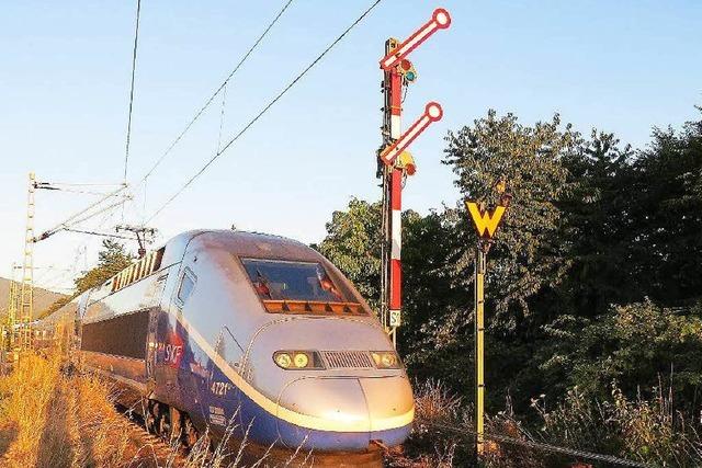 TGV hält regulär in Müllheim – zum ersten Mal in der Geschichte der Stadt
