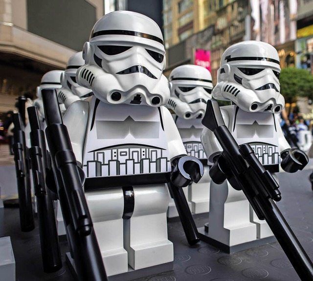 Lego-Stormtroopers   | Foto: AFP (2)/dpa(2)