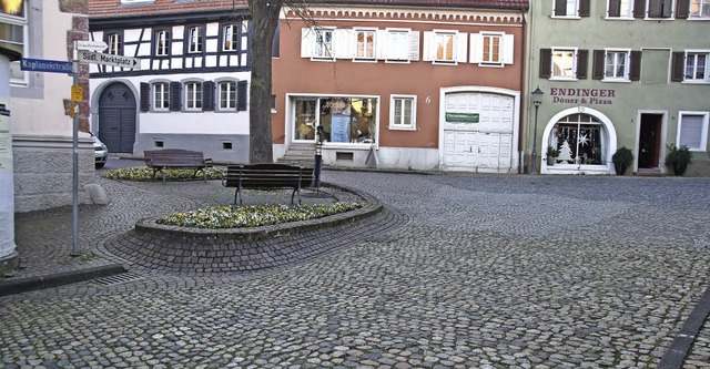 Kaplaneistrae und Lindenplatz werden ...uarbeiten werden nach Fasnet beginnen.  | Foto: Hge