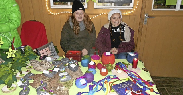 Adventsmarkt und Winterabend an der alten Kferei.   | Foto: H.-J. Wehrle