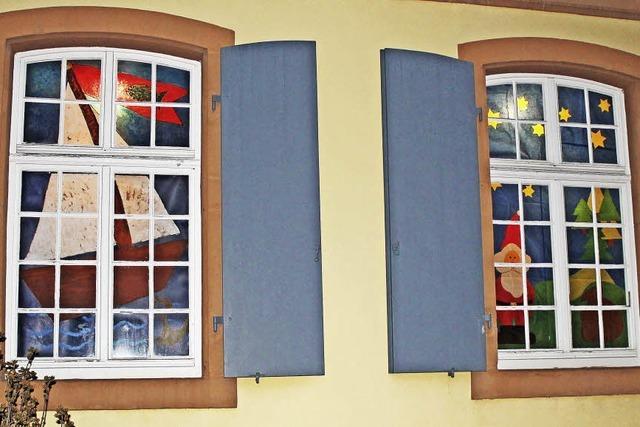 Adventsfenster in Wittenweier