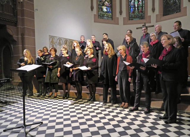 Der Chor Temporal begeisterte mit eine...geistlichen und adventlichen Liedern.   | Foto: privat