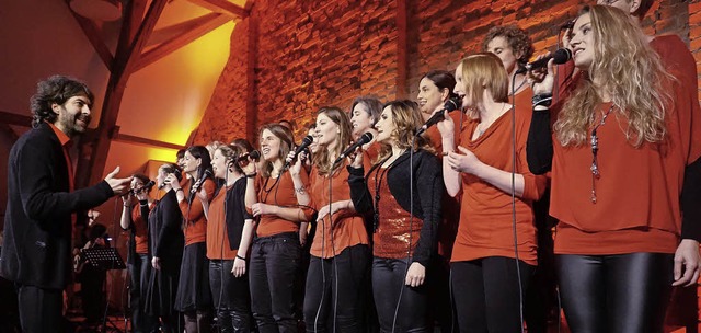 Der Ortenauer Gospelchor &#8222;Golden...&#8220; bei seinem Konzert in Umkirch   | Foto: Julius Steckmeister