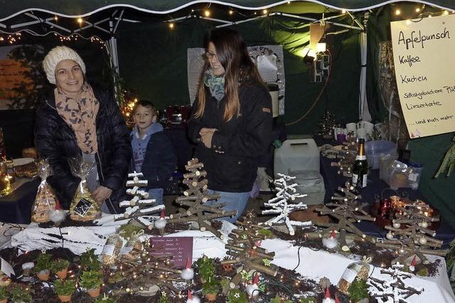 Teninger Weihnachtsmarkt: Zuspruch fr rumliche Neuaufteilung