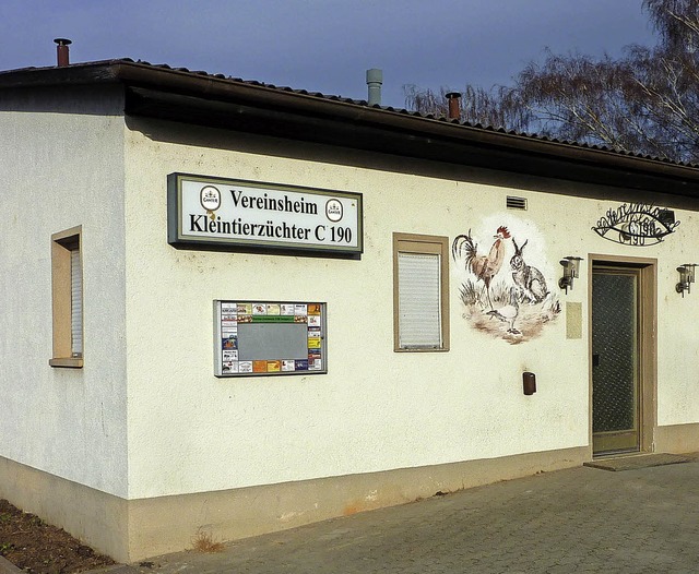 Das Vereinsheim der Teninger Kleintier... Probelokal der Guggemusiker geworden.  | Foto: Karlernst Lauffer