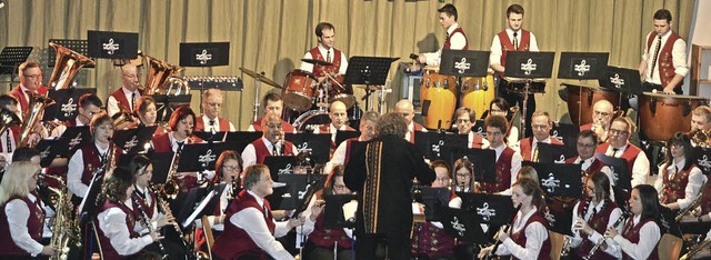 Der Musikverein Wagenstadt berzeugte beim  Adventskonzert.  | Foto: Jrg Schimanski