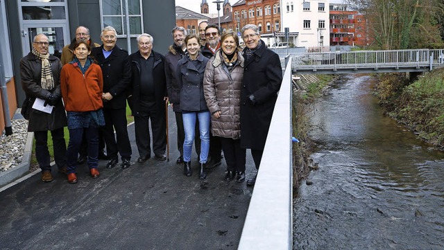 ber die Fertigstellung des Projekts f...ch Anwohner, Verwaltung und Stadtrte.  | Foto: CHRISTOPH BREITHAUPT