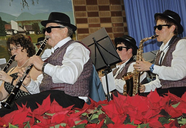 Ein hervorragendes Klangerlebnis und e...orragende Show mit den Blues Brothers   | Foto: Petra Wunderle