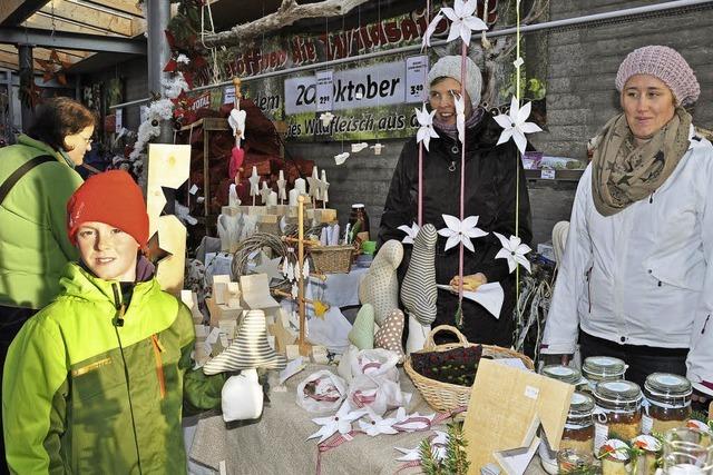 Weihnachtliches auf dem Markt