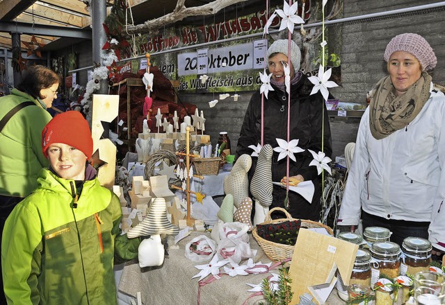 Der Rickenbacher Weihnachtsmarkt macht...idts Markt fr Gro und Klein mglich.  | Foto: Kirsten Lux