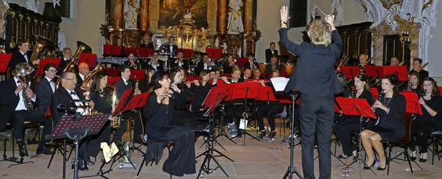Ein ambitioniertes Orchester und eine ...el unter der Leitung von Katja Wner.  | Foto: Christel Hlter-Hassler