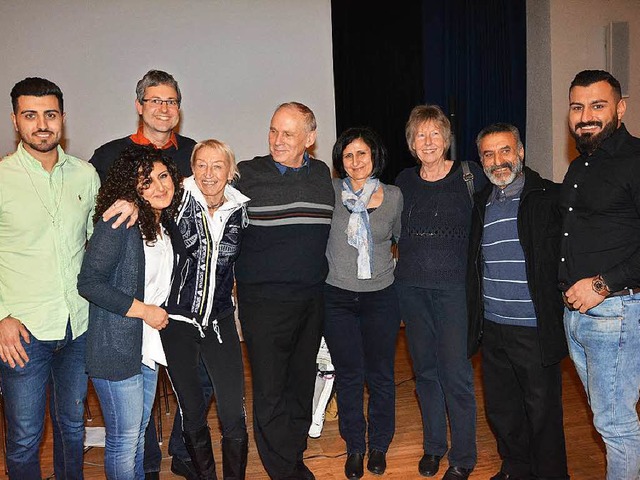 Vor zehn Jahren lebte Familie Murad se...mar Henninger, Sami und Schukri Murad.  | Foto: Danielle Hirschberger