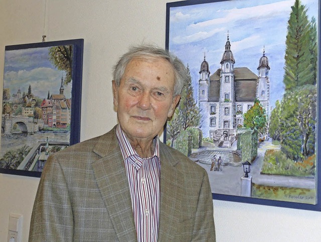 Werner Keler im Jahr 2014 bei einer A...ntrum St. Franziskus in Bad Sckingen   | Foto: Archivfoto: Michael Gottstein