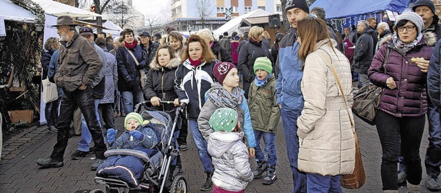 Gut besucht: Der Weihnachtsmarkt in Donaueschingen.    | Foto: Madlen Falke