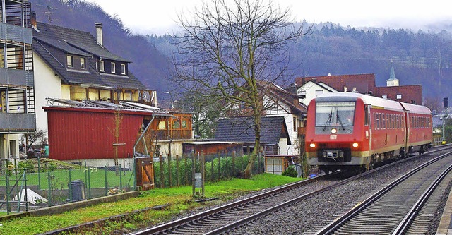Nach den neuesten Entwicklungen sieht&...r die Elektrifizierung am Hochrhein.   | Foto: Reissmann