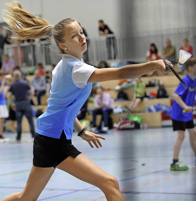 Geht in der U19 als Fhrende in die an...: Anna Gieler von der TSG Schopfheim   | Foto: Meinrad Schn