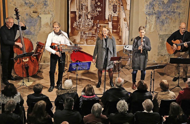 Die Vetterliswirtschaft in der ehemaligen Synagoge in Kippenheim.   | Foto: Sandra Decoux-Kone