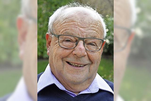 Der langjhrige Forstprsident Erwin Lauterwasser feiert 85. Geburtstag