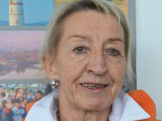 Hannelore Nu ist Vorsitzende des Tierschutzvereins Rheinfelden.  | Foto: Ingrid Bhm-Jacob