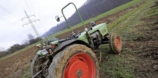 Die Landwirtschaft hat kaum noch Zukun...d Bden zum Tausch gibt es keine mehr.  | Foto: Robert Bergmann