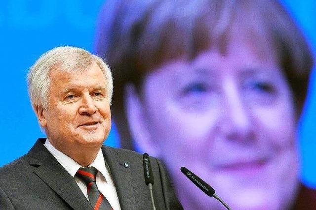 CDU-Parteitag: Seehofer gibt sich demtig