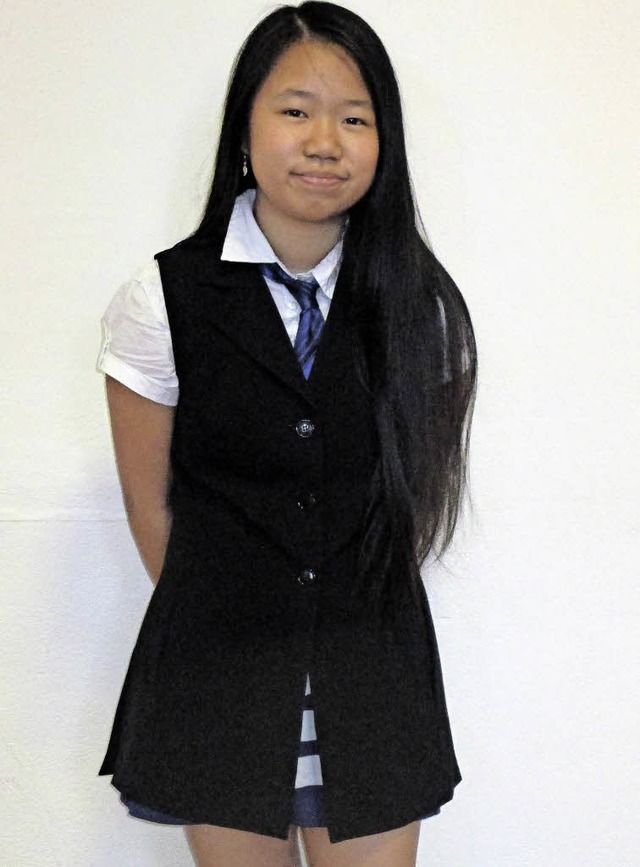 Phng Thanh L in ihrer Schuluniform   | Foto: privat