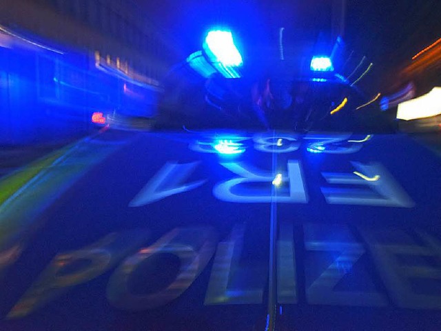 Nchtlicher Polizeieinsatz im Emmendinger Goethepark &#8211; schon wieder.  | Foto: dpa