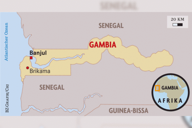 Gambia – das kleinste Land Afrikas